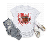 FOOTBALL MAMA WITH YOUR SCHOOL COLORS (PLEASE READ DESCRIPTION)