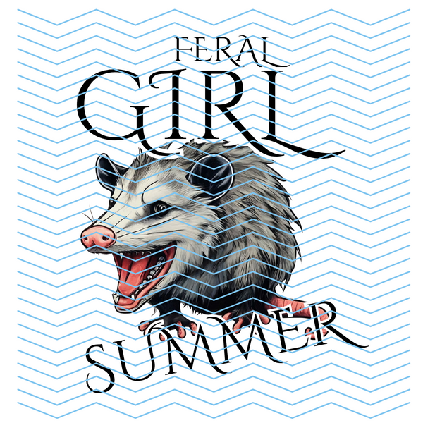 Feral girl summer (opossum)